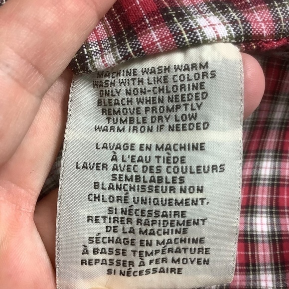 Ralph Lauren‎ Denim & Supply Men's Plaid Dress Shirt Red - Picture 9 of 10